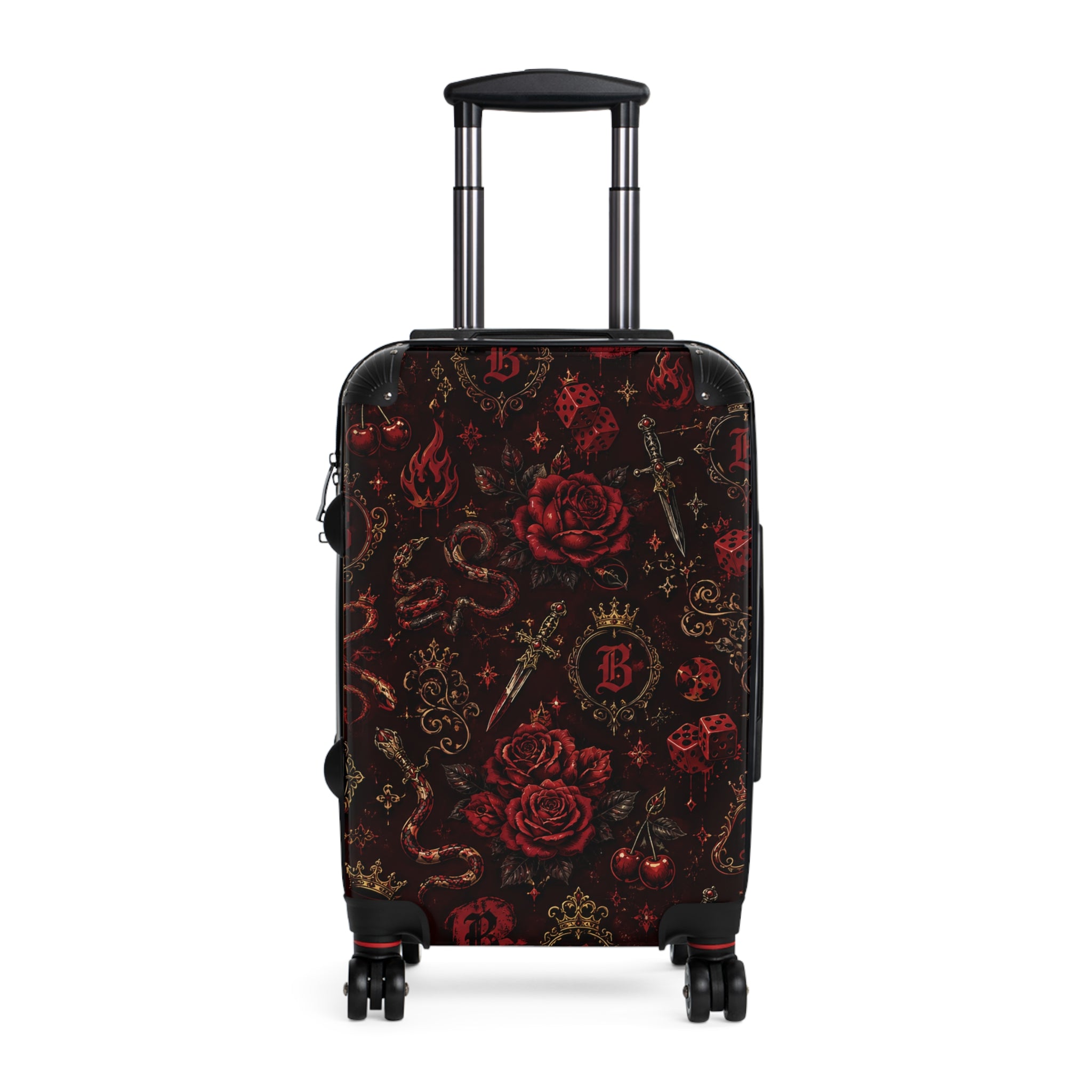 Baccam Red Roses Suitcase