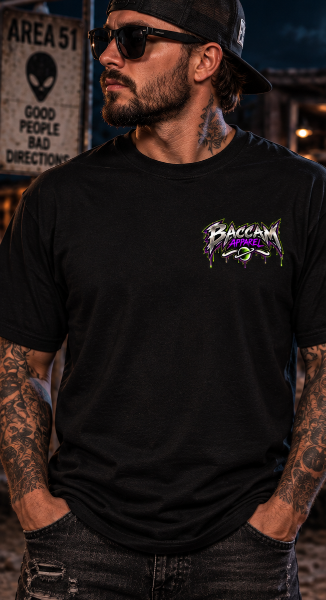 I Don’t Abduct People – Funny Alien Graphic Tee | Baccam Apparel