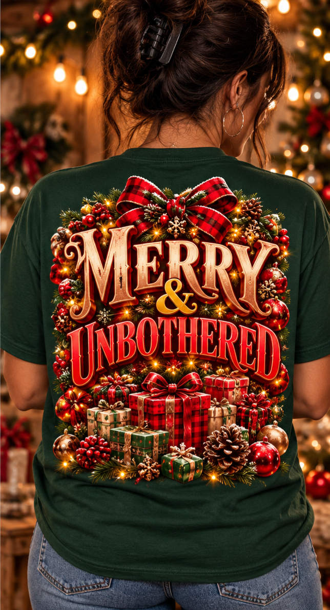 Merry and unbothered