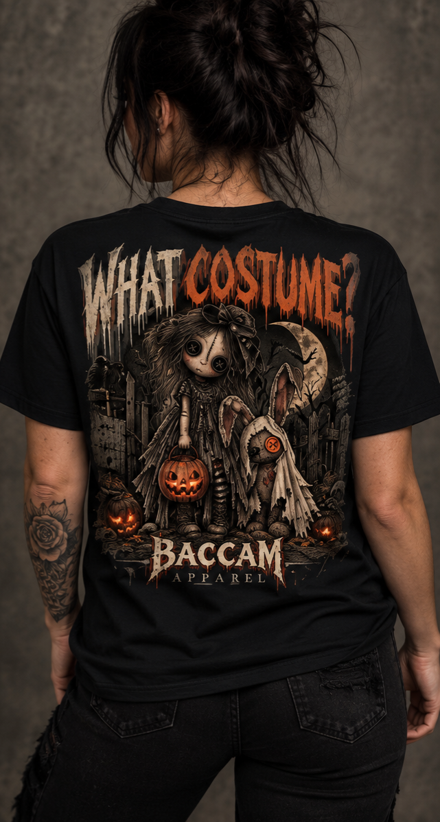 What Costume? | Wren & Thimble Halloween Tee | Baccam Apparel