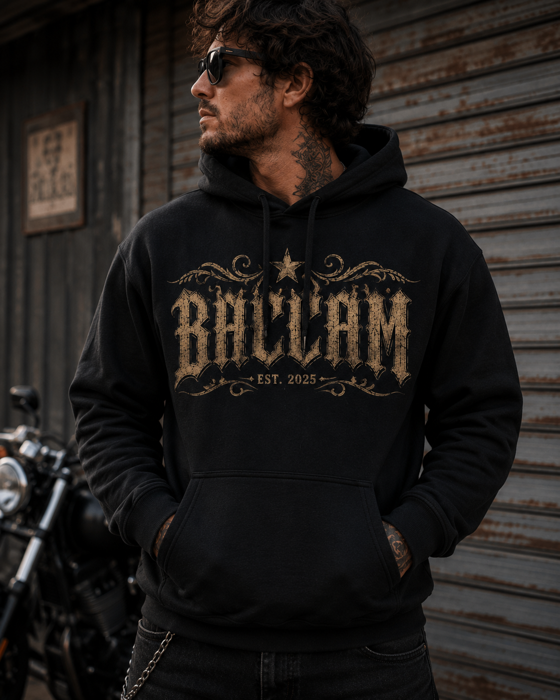 Baccam Mens hoodie