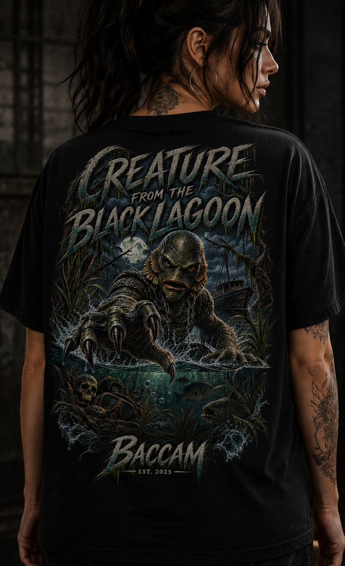 Creature From the Black Lagoon – Baccam Classic Horror Tee