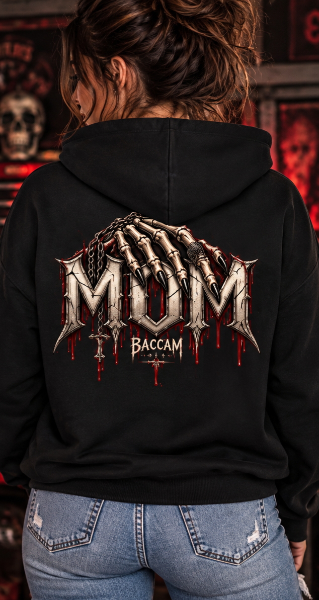 Dark Side of Mom – Gothic Horror Hoodie