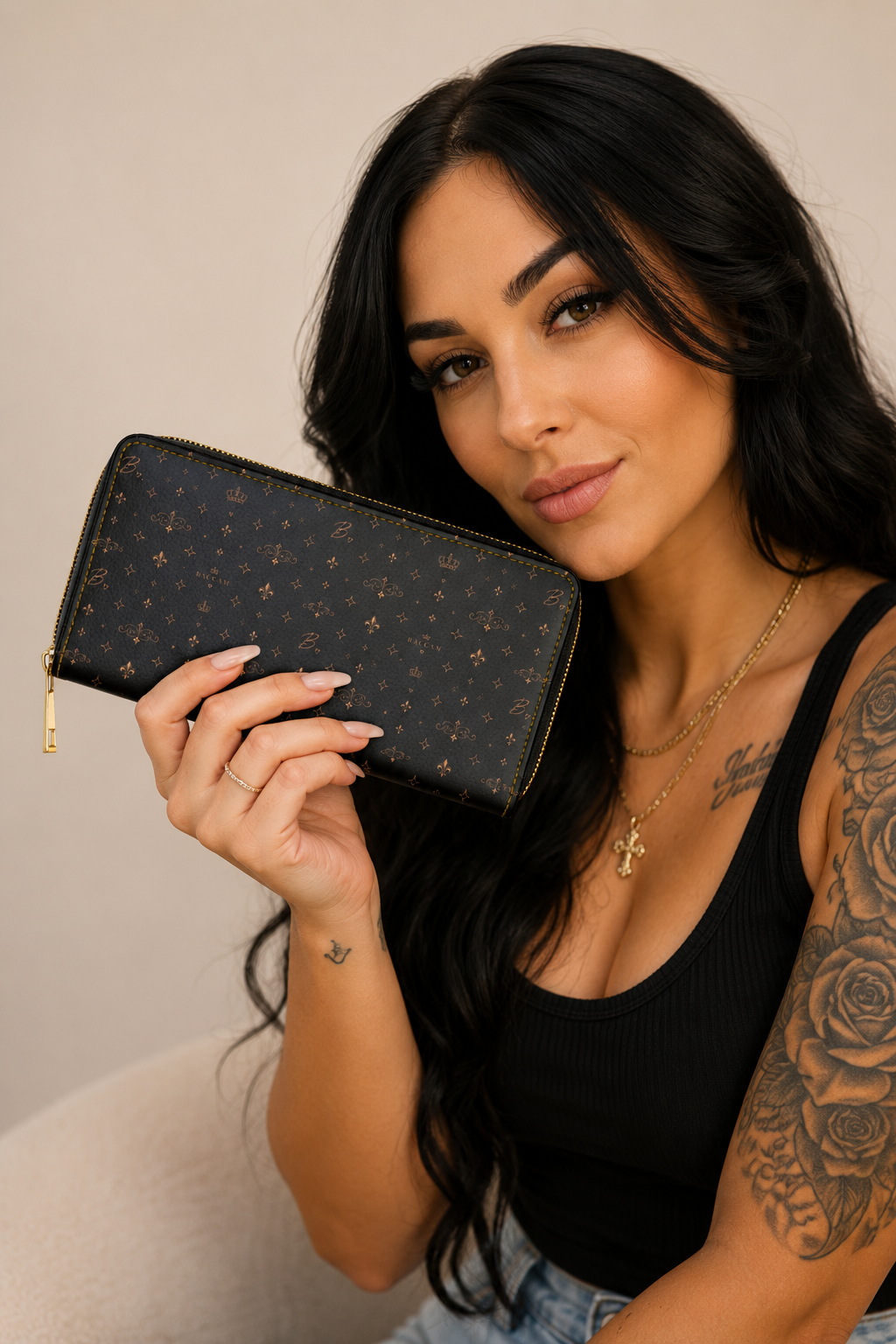 Baccam Zipper Wallet