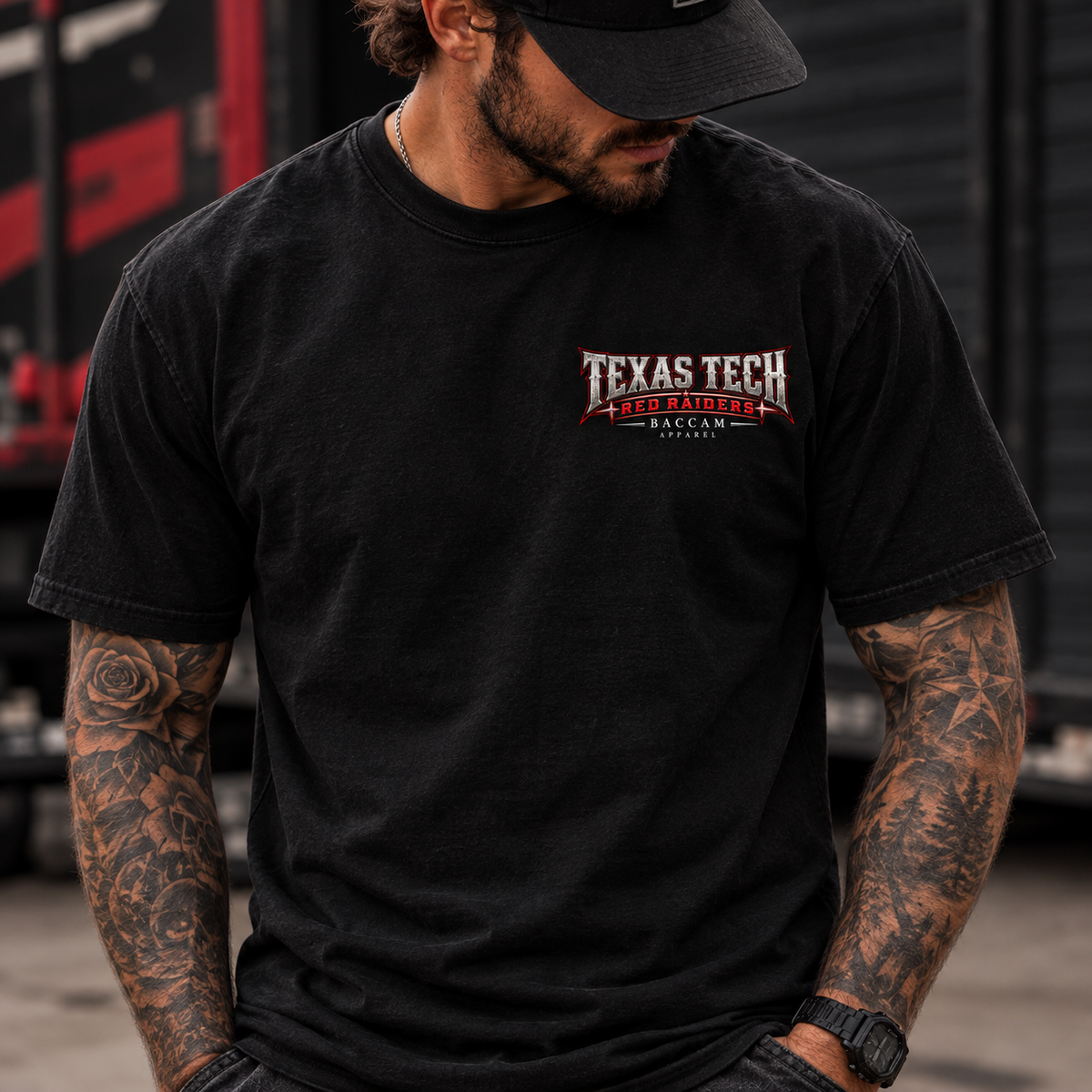 Texas Tech Red Raiders – Midnight Rider Graphic Tee