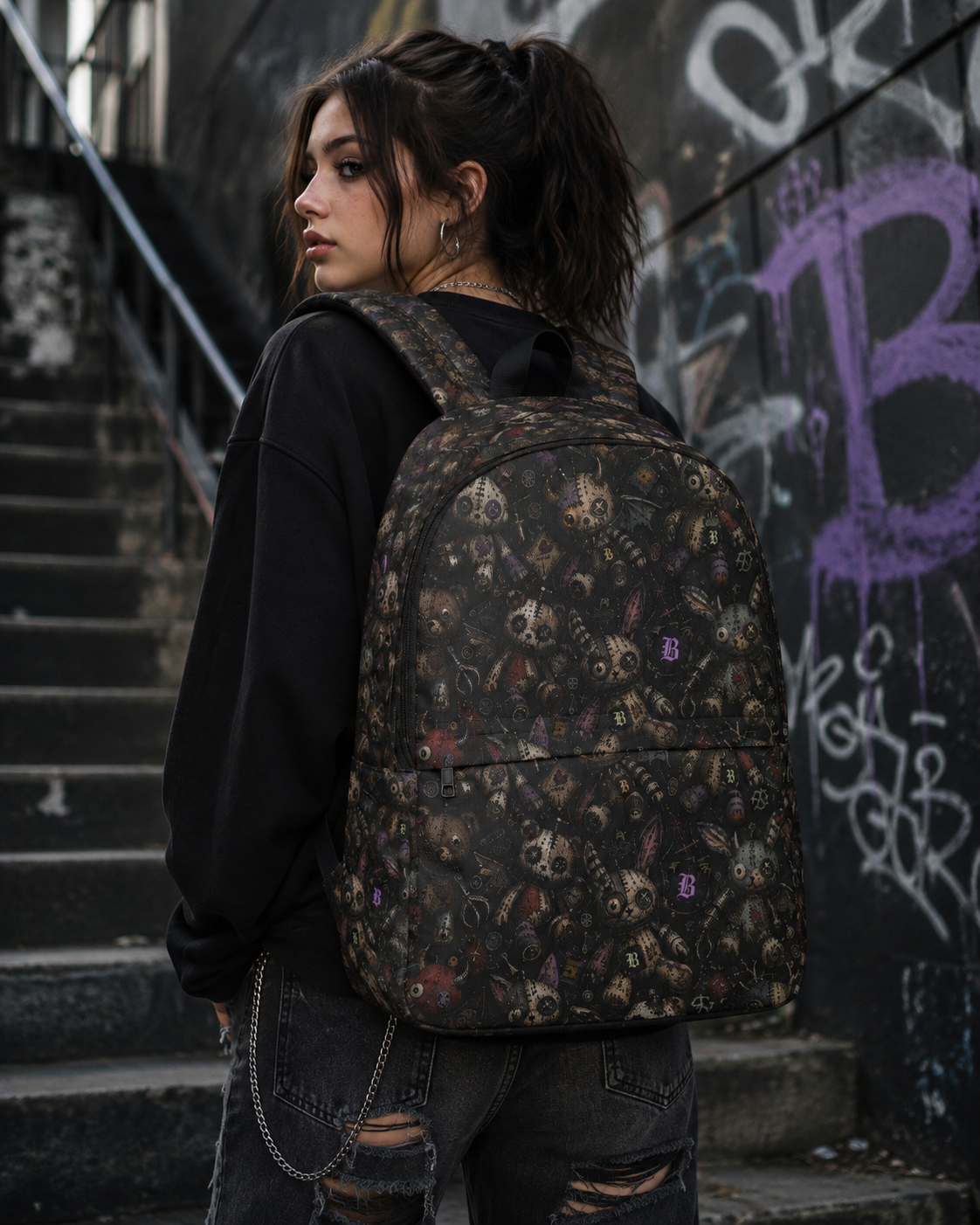 Patchwork Nightmares Backpack