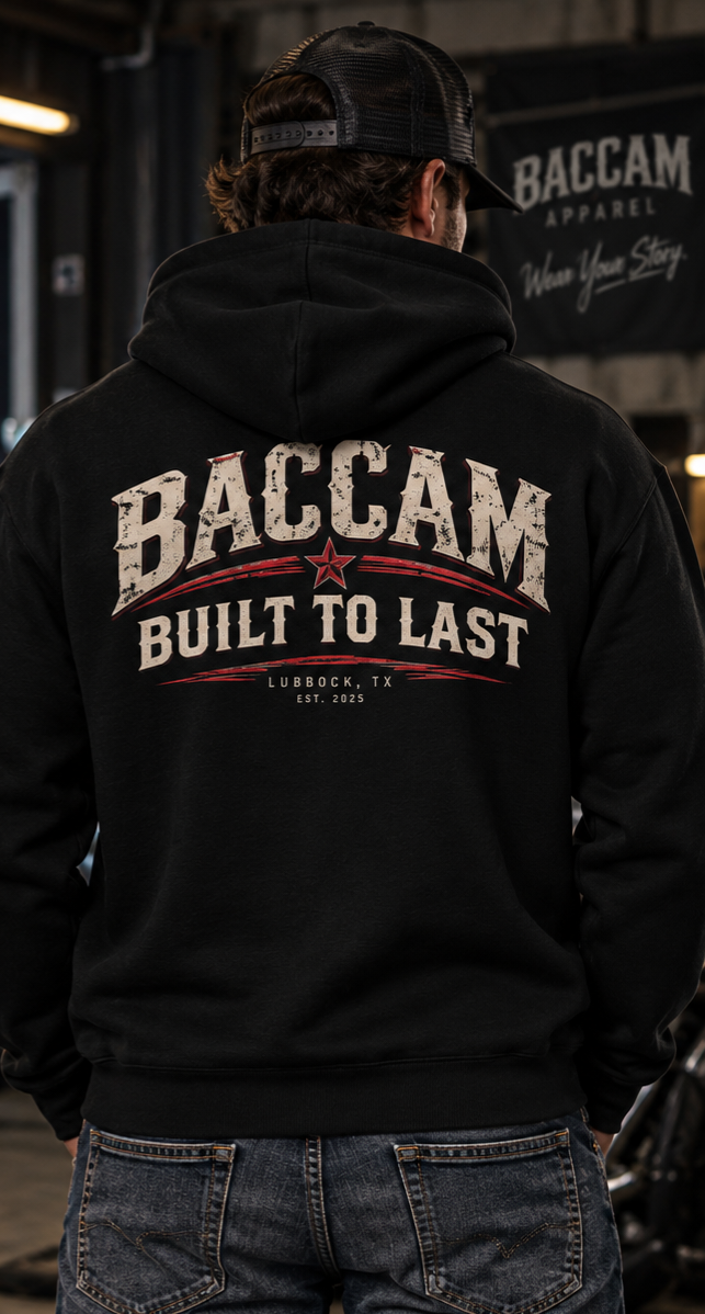 Baccam Built to Last Hoodie