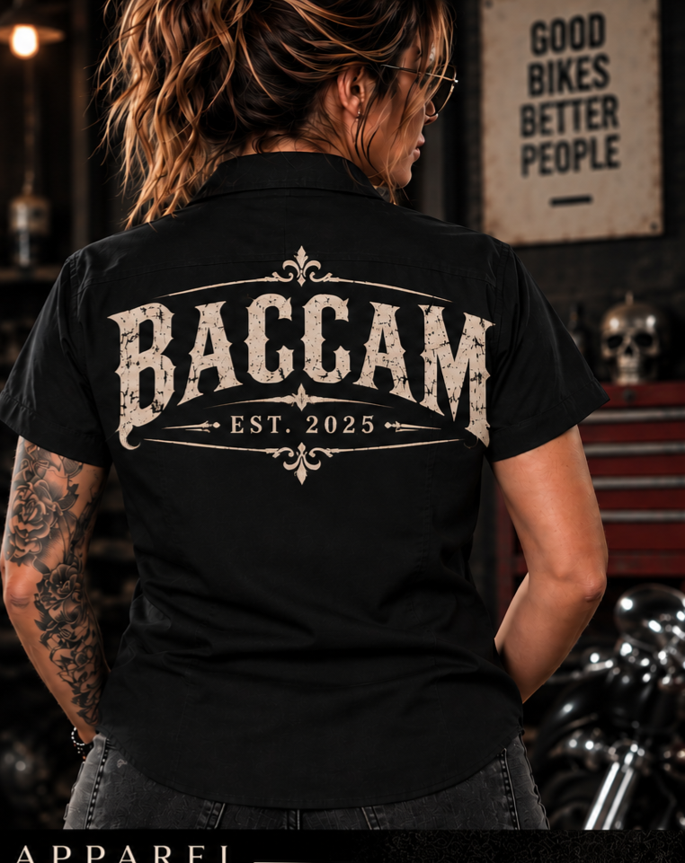 Baccam Vintage Women’s Biker Work Shirt