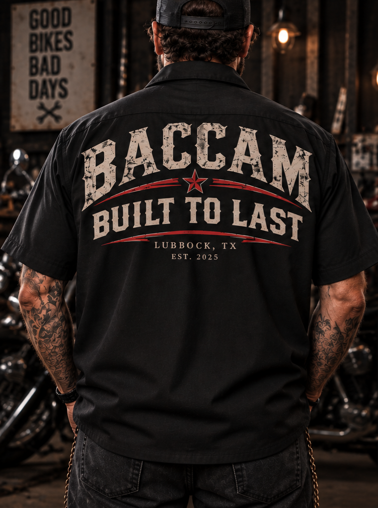 Baccam Built to Last Work Shirt