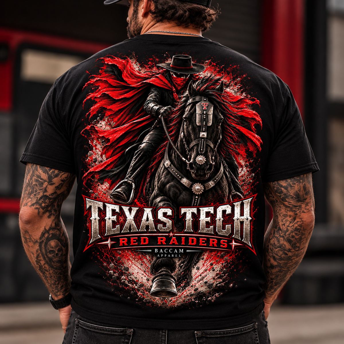 Texas Tech Red Raiders – Midnight Rider Graphic Tee