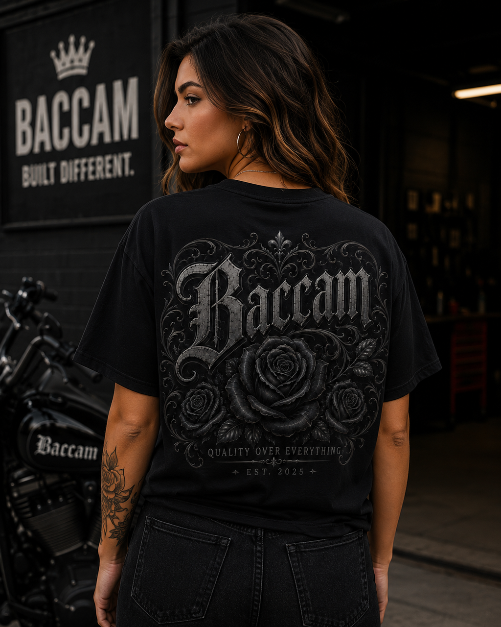 Baccam Black Rose