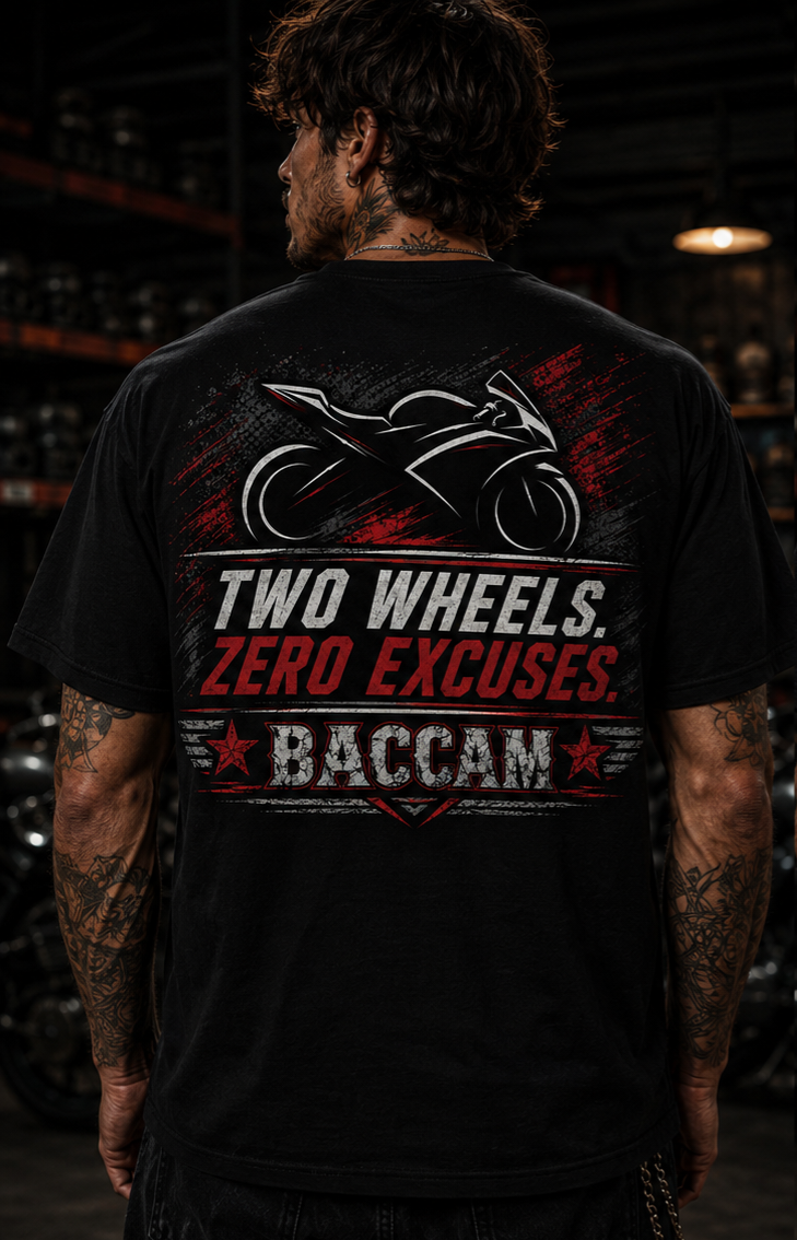 Two Wheels • Zero Excuses