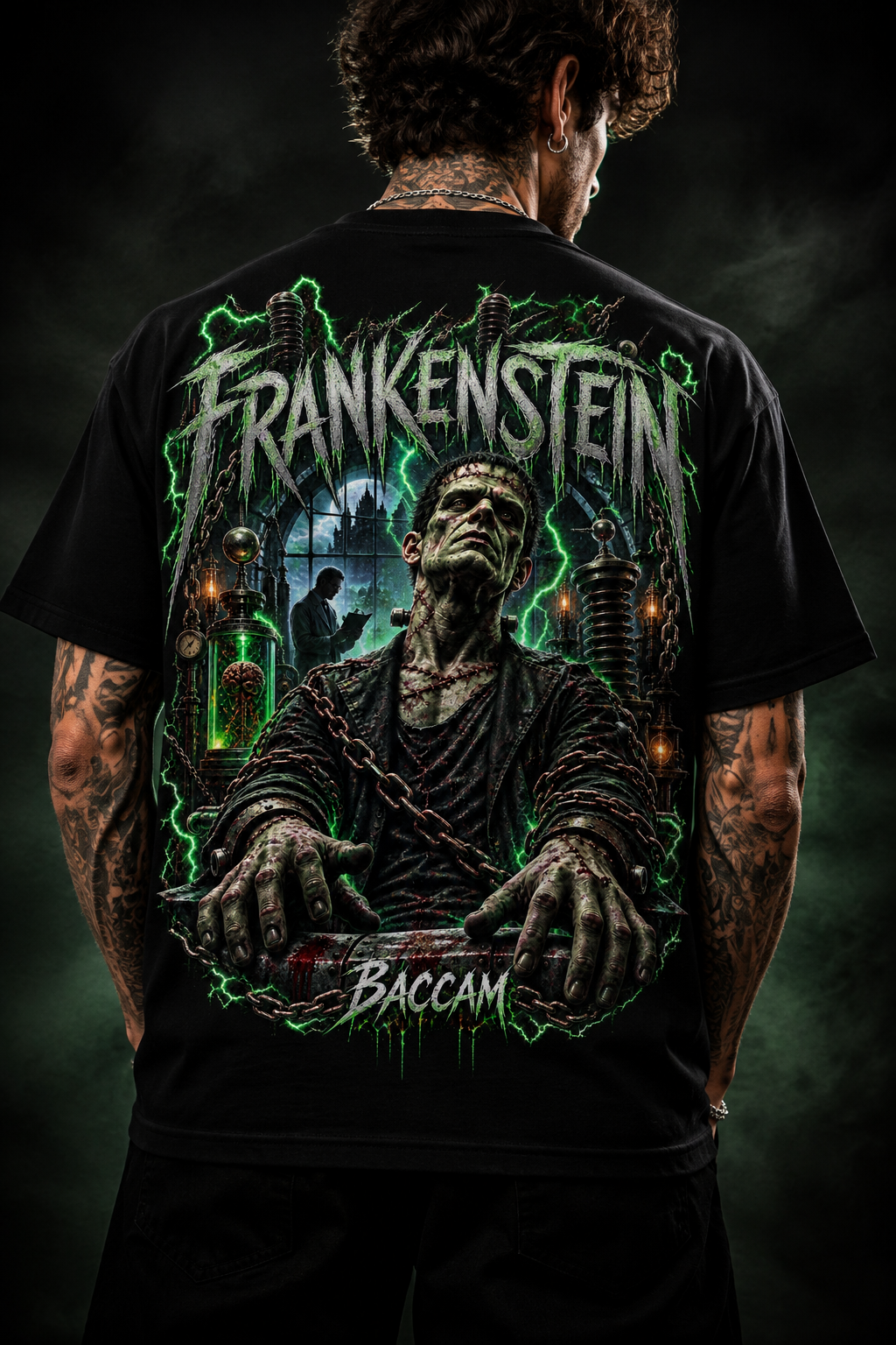 IT'S ALIVE! Frankenstein Horror Tee