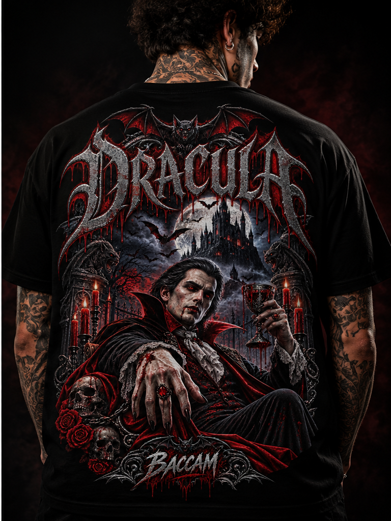Blood Royalty | Dracula Horror Tee