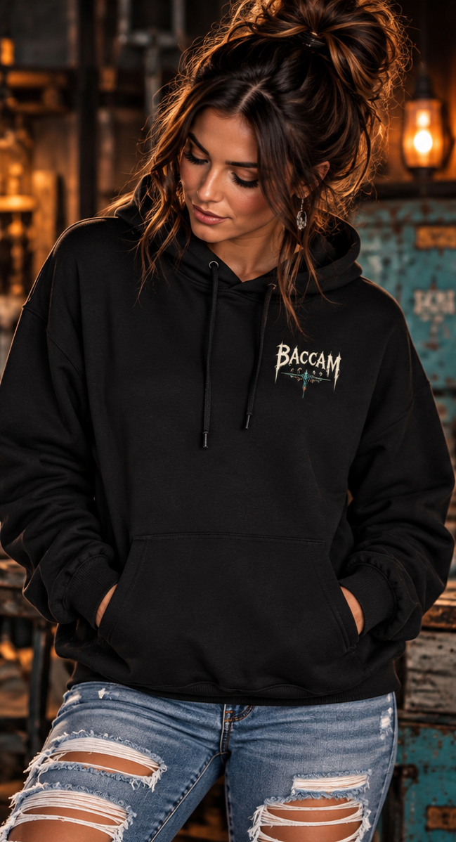 Wild Spirit MAMA – Western Gothic Hoodie