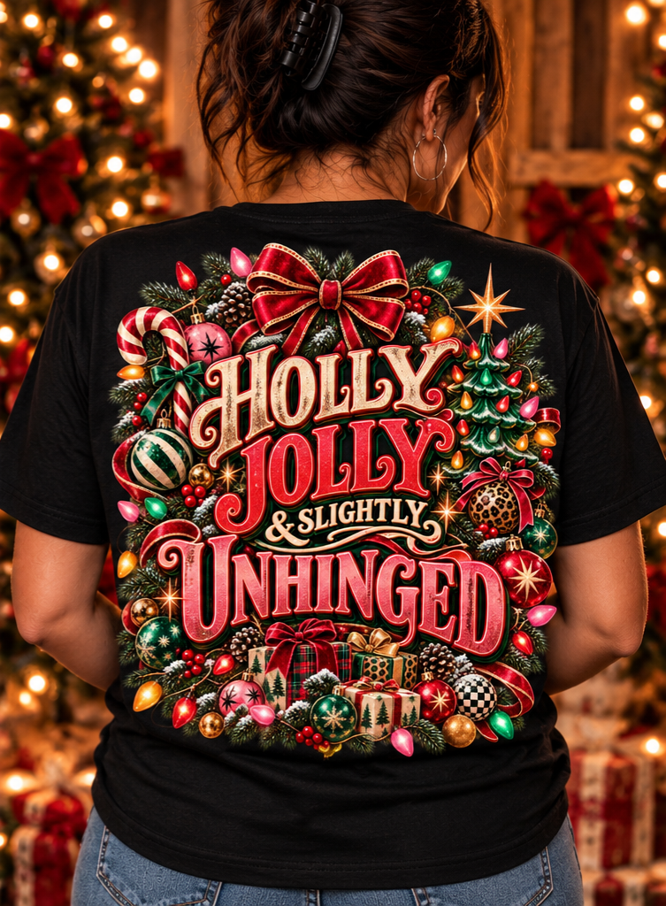 Holly Jolly & Slightly Unhinged