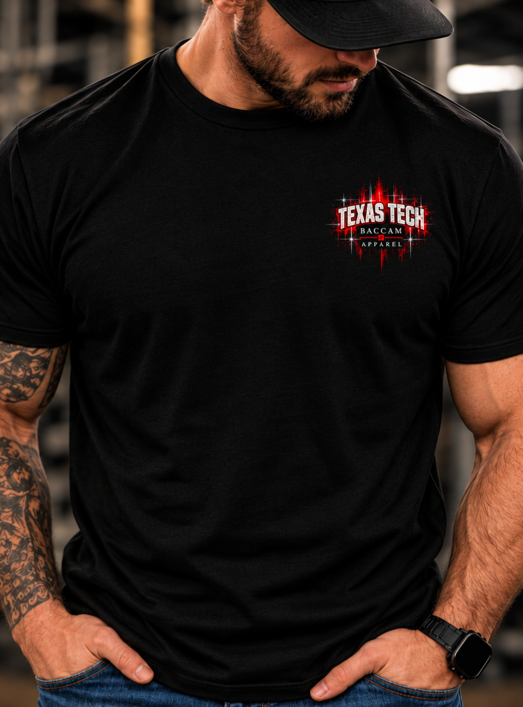 Masked Rider – Texas Tech Red Raiders Graphic Tee