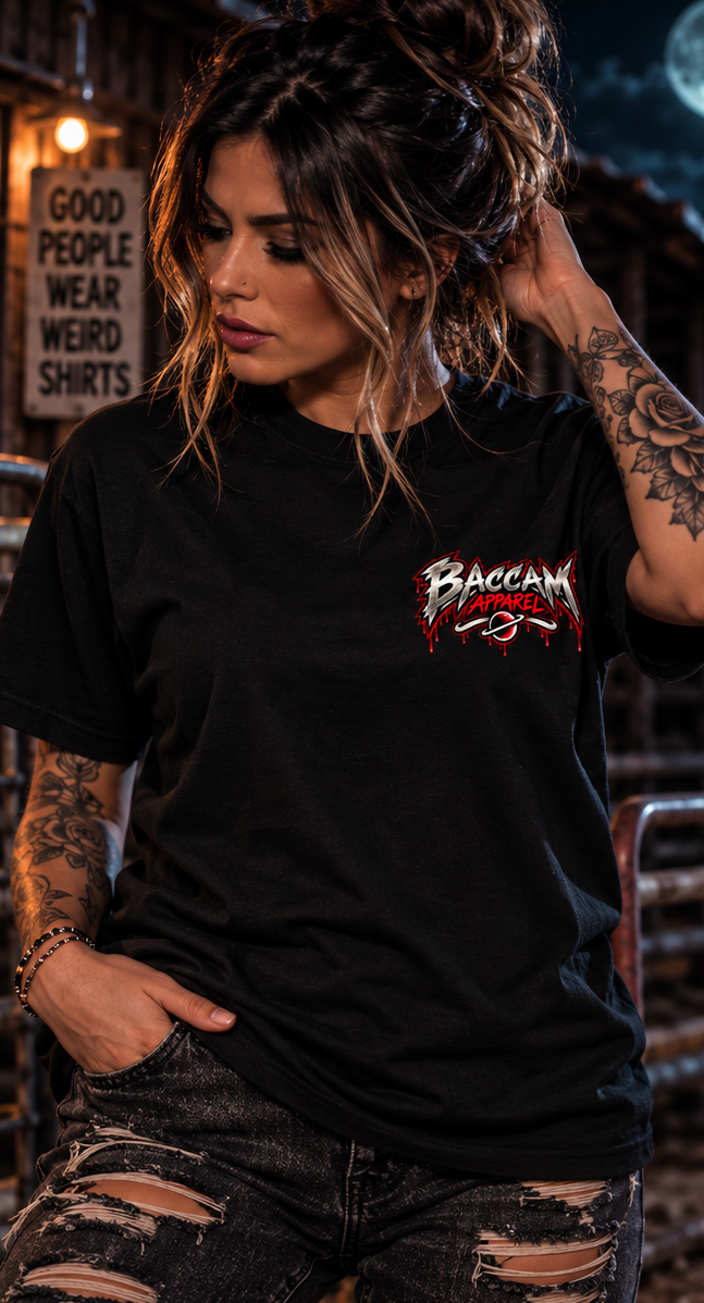 I Thought That Was Your Thing – Alien & Chupacabra Graphic Tee | Baccam Apparel