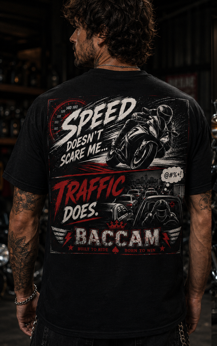 Speed Doesn't Scare Me • Traffic Does
