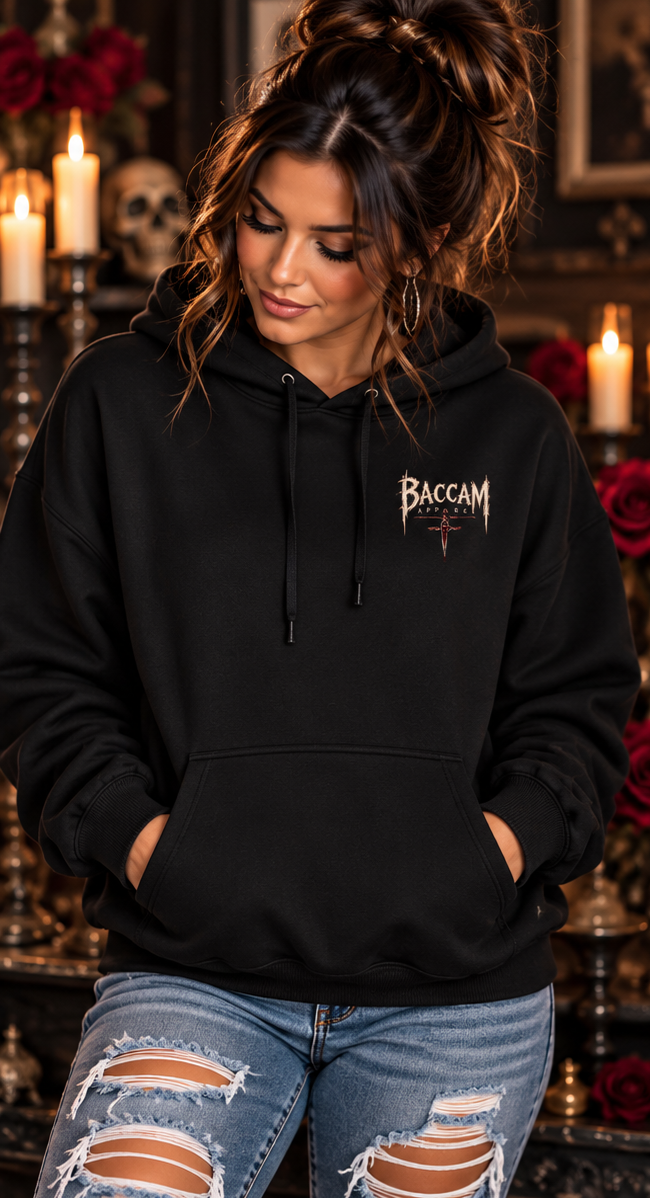 Thorns & Attitude – Gothic MAMA Hoodie