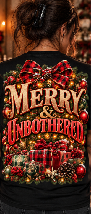 Merry and unbothered