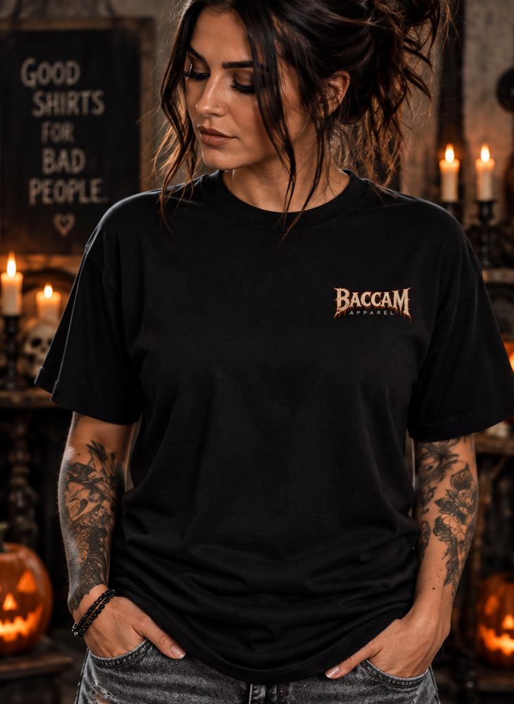 We Clean Up Nice — Pumpkin Family Halloween Horror Tee