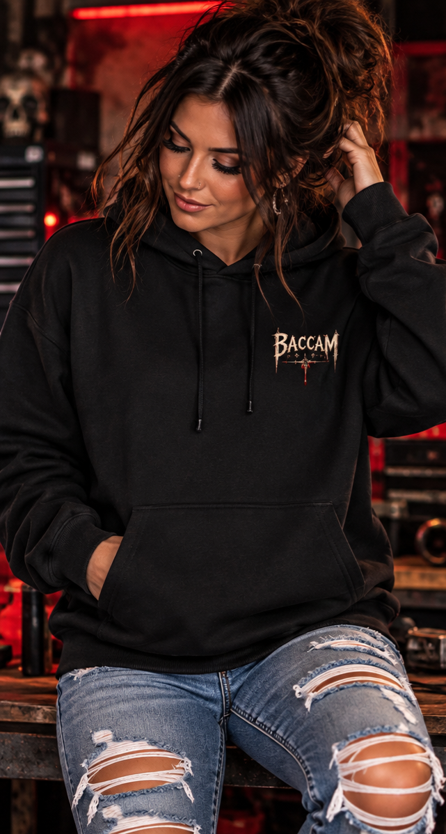 Dark Side of Mom – Gothic Horror Hoodie