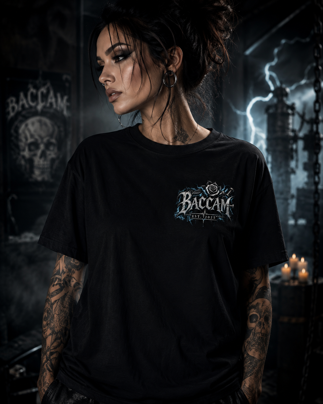 Electric Bride | Bride of Frankenstein Horror Tee